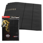 BCW / Monster 18-Pocket Pages Sideloading Blue (2)