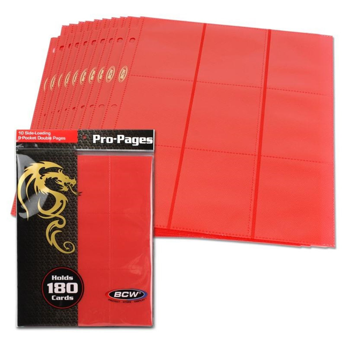 BCW / Monster 18-Pocket Pages Sideloading White (2)