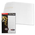 BCW / Monster 18-Pocket Pages Sideloading Green