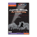 BCW / Monster Comic Silver/Regular Comic Mylar 4 MIL 7 1/2