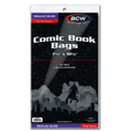 BCW / Monster Comic Silver/Regular Comic Bags Thick 7 1/4 X
