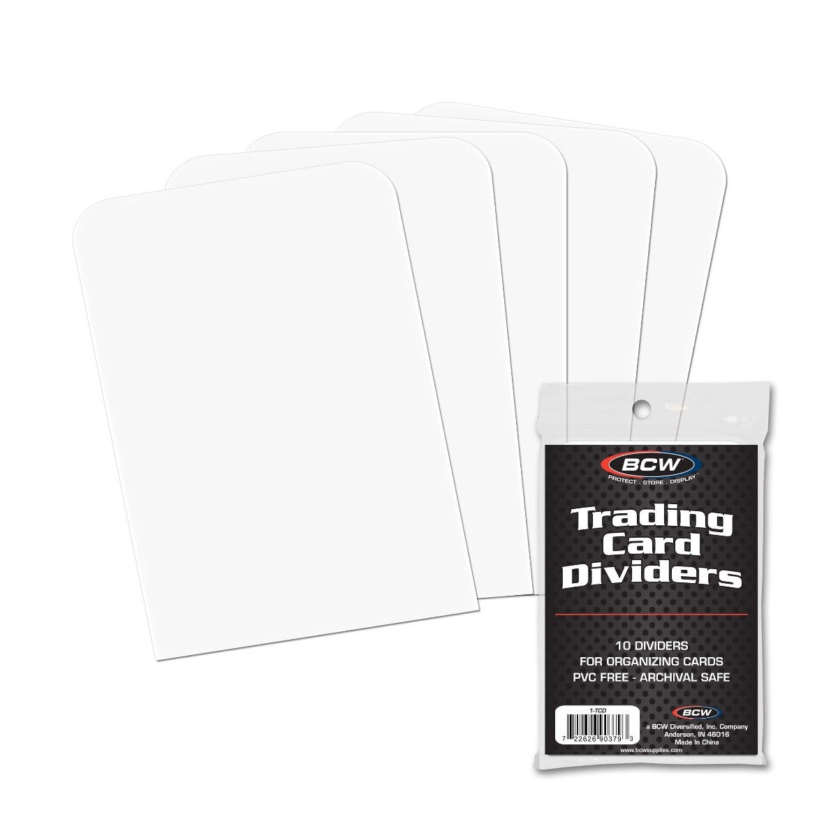 BCW / Monster Trading Card Dividers Pack of 10