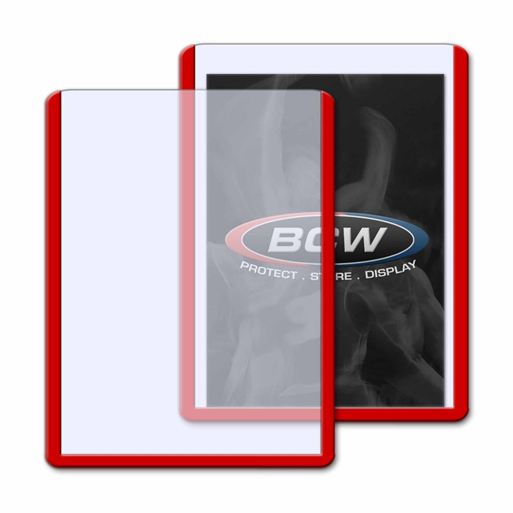 BCW / Monster 3x4 Topload Card Holder Red Border (2)