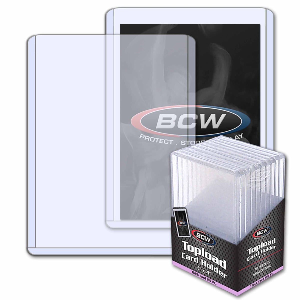 BCW / Monster Topload Holder 3 X 4 X 5 (197pt) 10pc