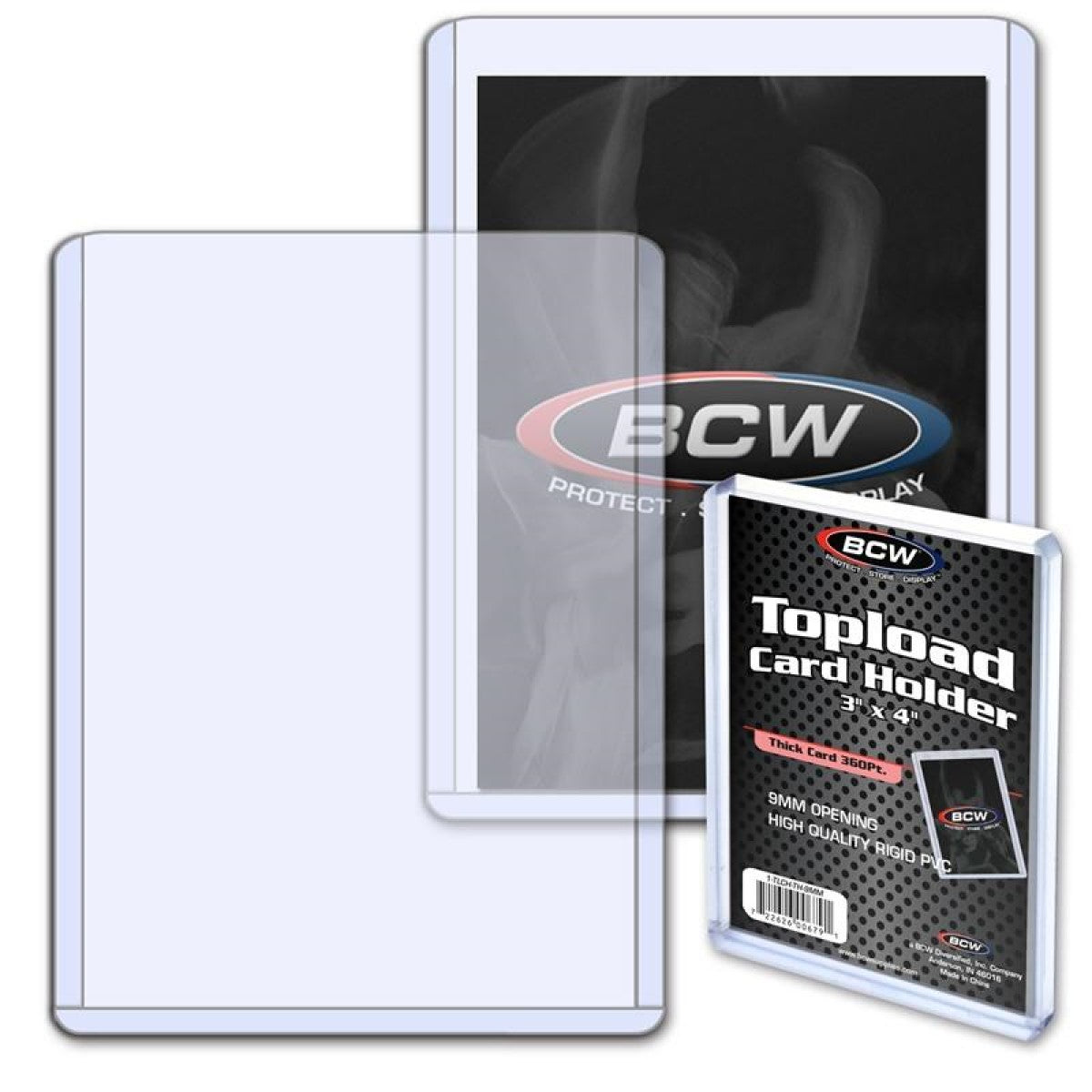 BCW / Monster Topload Holder 3 X 4 X 9 (360pt) SINGLE