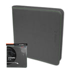 BCW / Monster Zipper Folio 12-Pocket LX Grey (2)