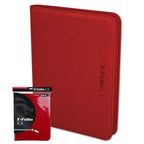 BCW / Monster Zipper Folio 9-Pocket LX Red (2)