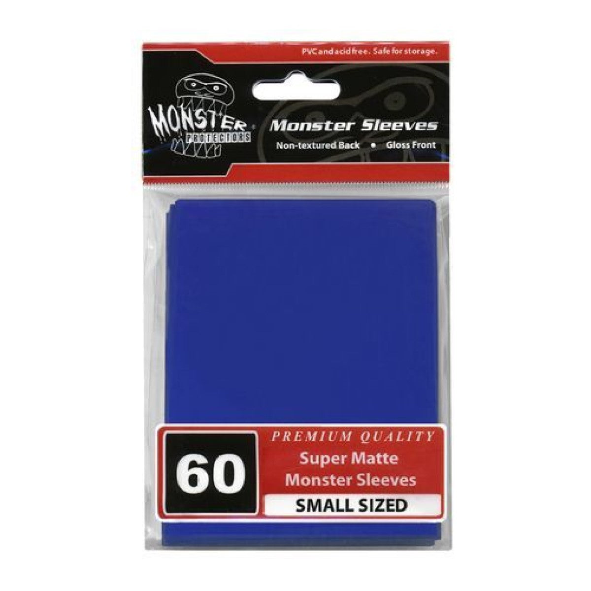 BCW / Monster Yugioh Sleeves (60) Blue Matte Small