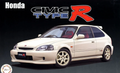 FUJ 047089 Fujimi 1/24 Honda Civic Type R Late Model (EK9) - Hobby City NZ
