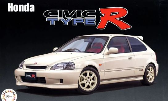 FUJ 047089 Fujimi 1/24 Honda Civic Type R Late Model (EK9) - Hobby City NZ