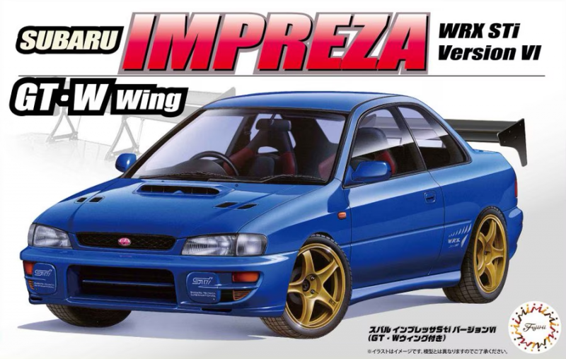 Fujimi 047997 1/24 Subaru Imp Sti VI wGTWing - Hobby City NZ