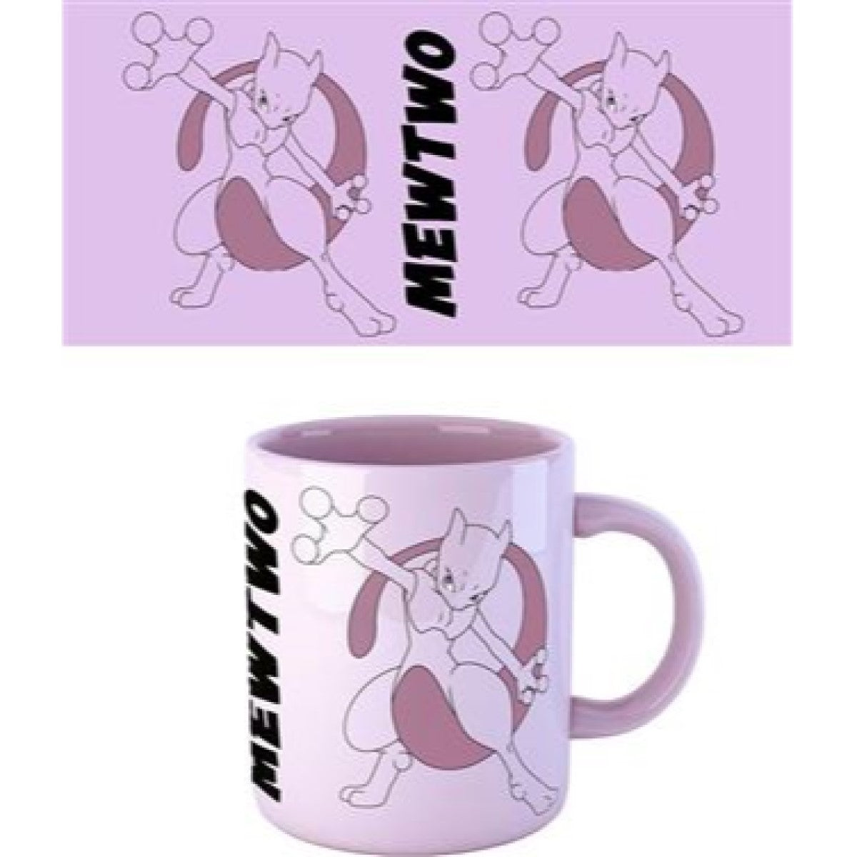 Impact Posters Impact PKMMM Pokemon Mug Mewtwo