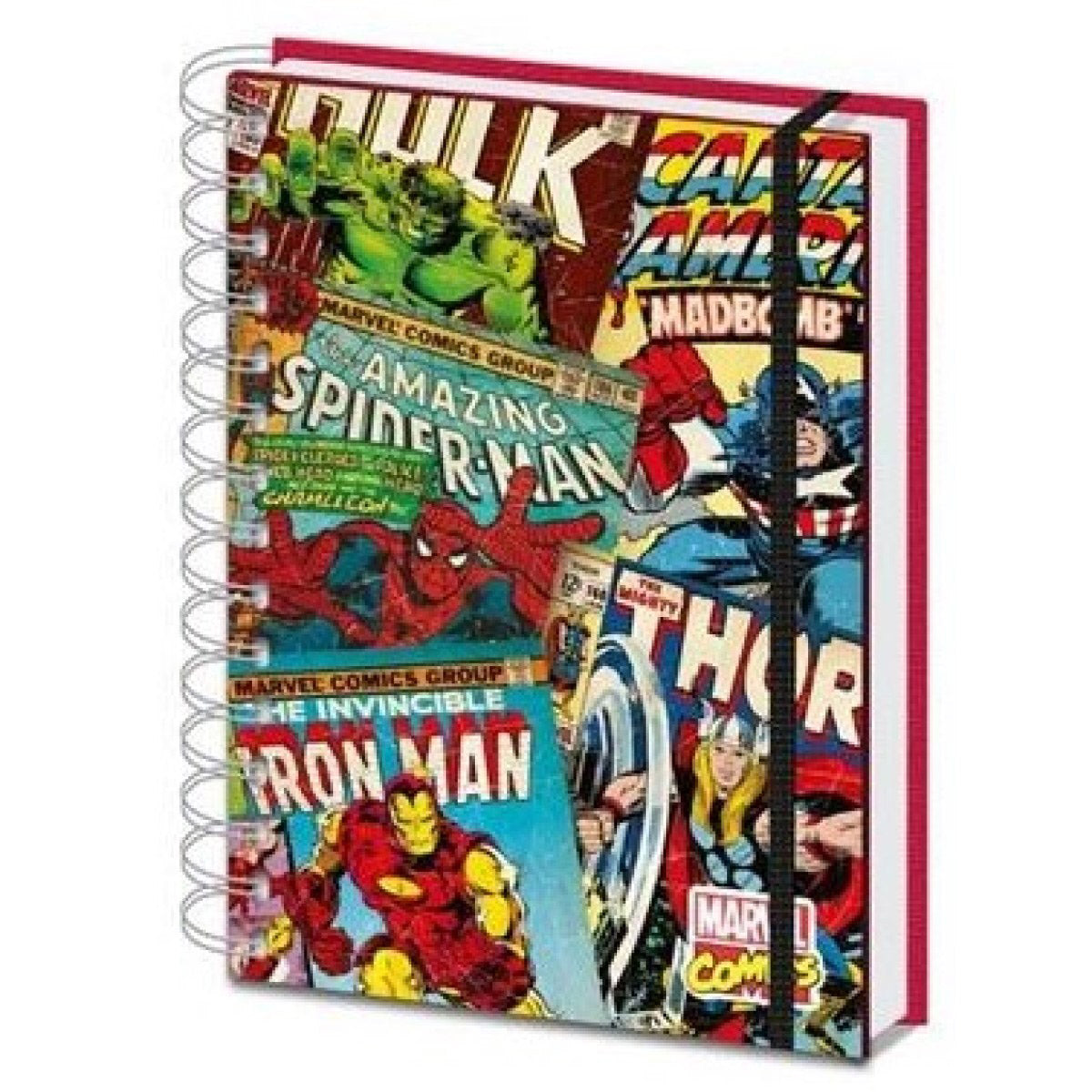Impact Posters Impact WNMARVMONT Licensed Wiro Notebook Marvel Comics