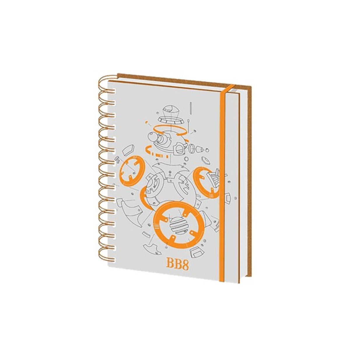 Impact Posters Impact WNBSWBB8 Licensed Wiro Notebook Star Wars BB8