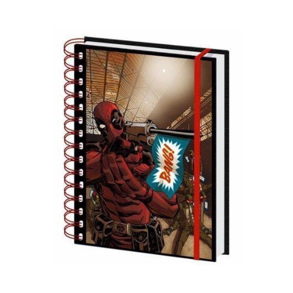 Impact Posters Impact WNBDEADBANG Licensed Wiro Notebook Deadpool Bang