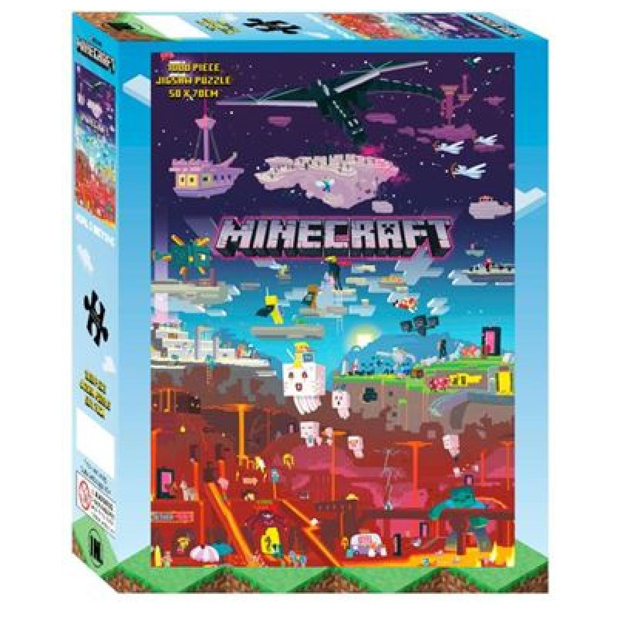Impact Posters Impact MCPZBEY Puzzle Minecraft World Beyond