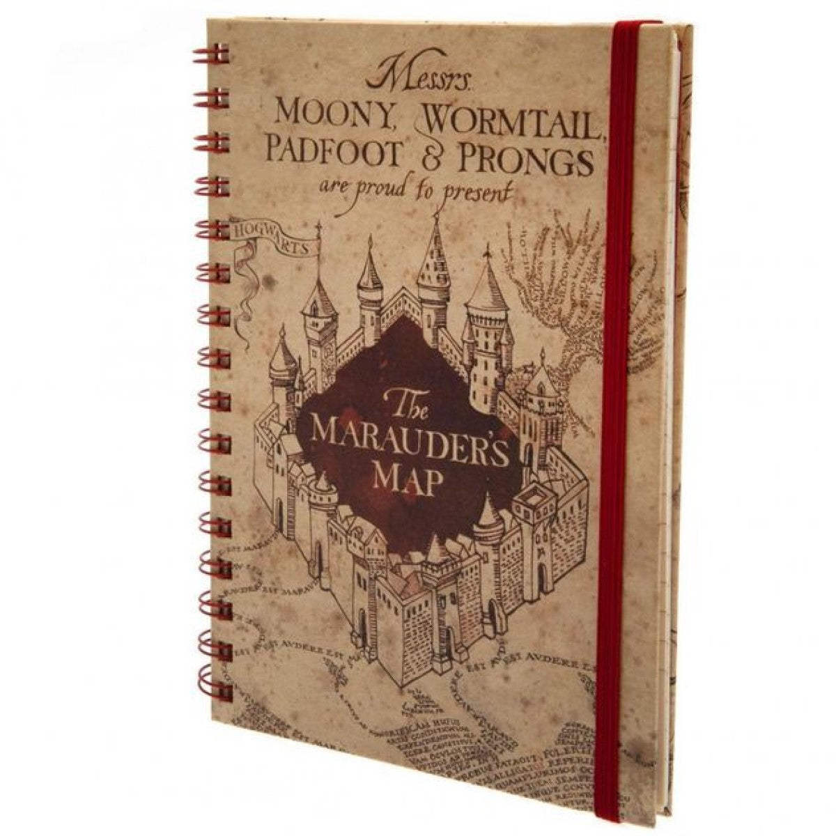 Impact Posters Impact WNBHPMAP Licensed Wiro Notebook HP Marauders Map