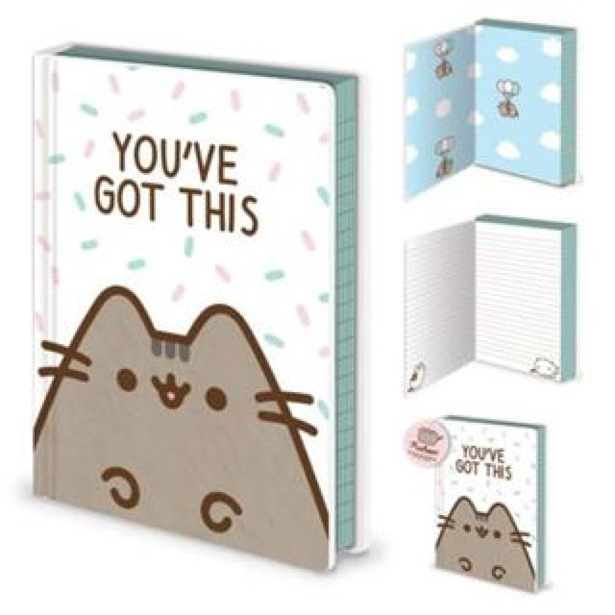 Impact Posters Impact PMPGT Licensed Premium Notebook Pusheen Got This