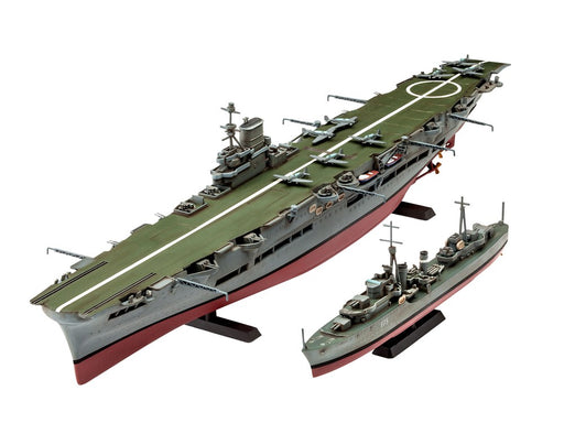 Revell 05149 1/720 HMS Ark Royal and Tribal Class Destroyer (8278303047917)