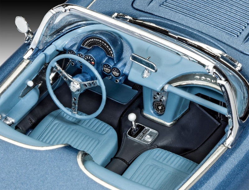 Revell 7037 1/24 '58 Corvette Roadster - Hobby City NZ (7546255048941)