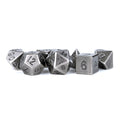 MDG Metal Dice: Antique Silver 16mm Poly Set
