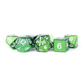 MDG Metal Dice: Green with White Numbers 16mm Po