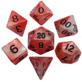 MDG Acrylic Dice: Combo Attack. Red/White w/ Bla