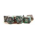 MDG Acrylic Dice: StardustGray w/ Silver Numbe