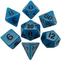 MDG Resin Dice: Glow. Blue 16mm Poly