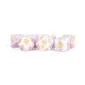 MDG Resin Polyhedral Dice Set: Lavender