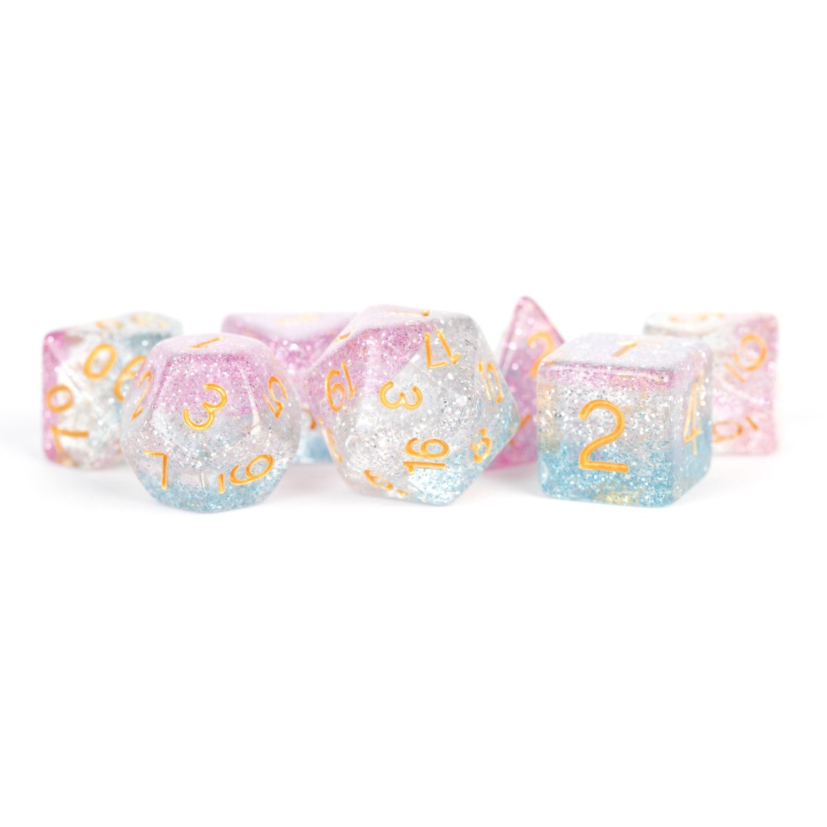 MDG Resin Polyhedral Dice Set: Unity Dice