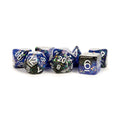 MDG Eternal Resin Polyhedral Dice Set: Blue/Blac