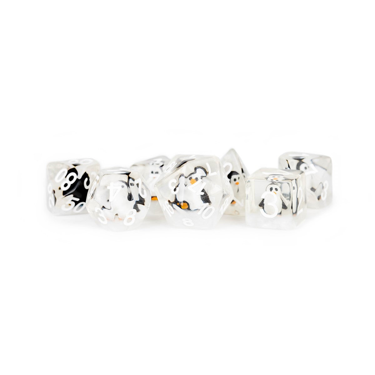 MDG Inclusion Resin Poly Set: Penguin