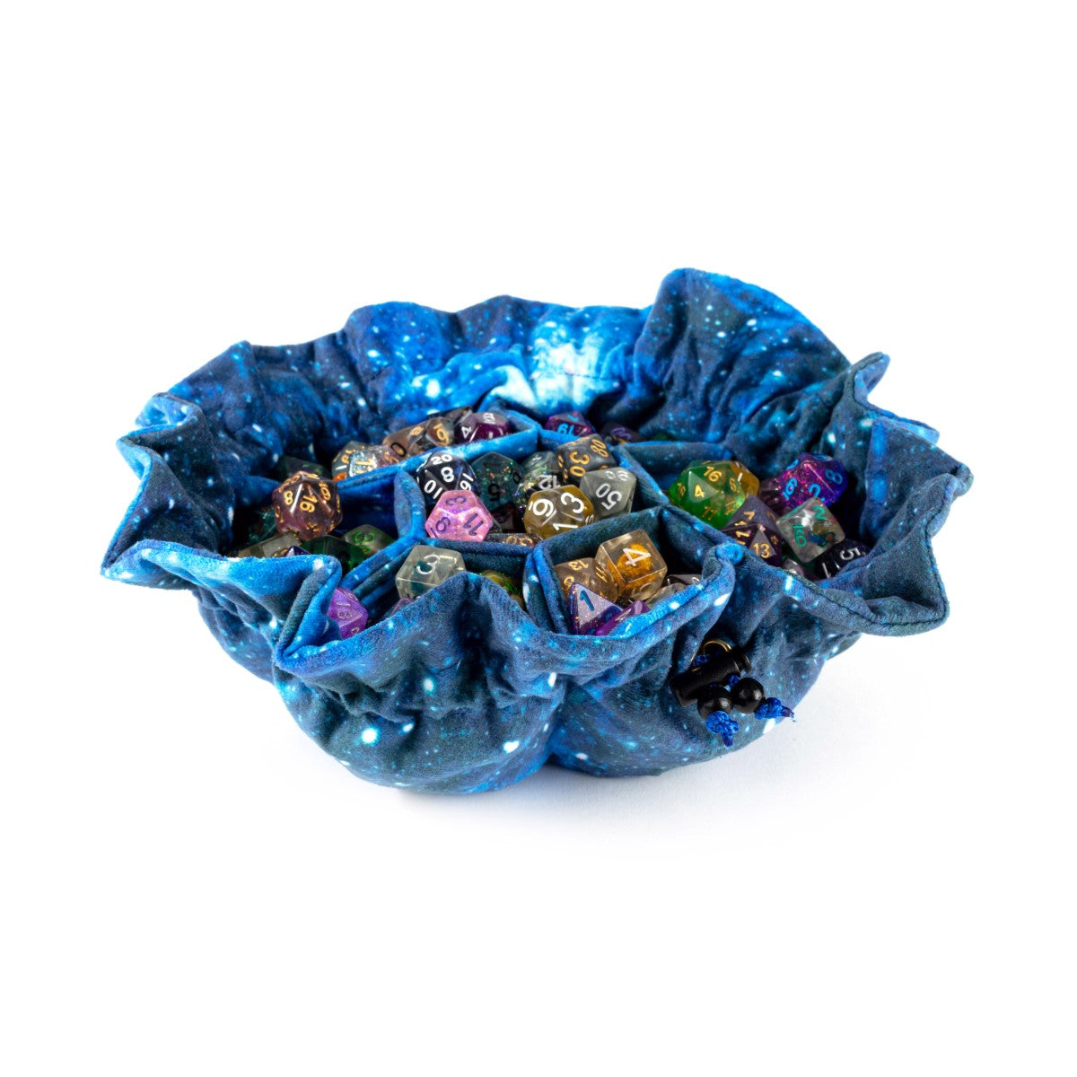 MDG Velvet Dice Bag w/ Pockets: Galaxy