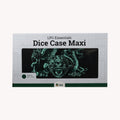 Lets Play Games 259030 Essentials Dice Case Maxi Slate / Lich green