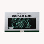 Lets Play Games 259030 Essentials Dice Case Maxi Slate / Lich green