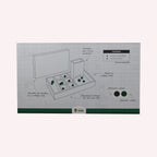 Lets Play Games 259030 Essentials Dice Case Maxi Slate / Lich green