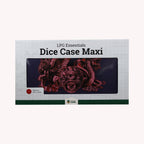 Lets Play Games 259027 Essentials Dice Case Maxi Deep Blue / Burnt Burgundy