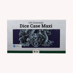 Lets Play Games 259029 Essentials Dice Case Maxi Cobalt / Pale Cyan
