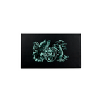 Lets Play Games 259030 Essentials Dice Case Maxi Slate / Lich green
