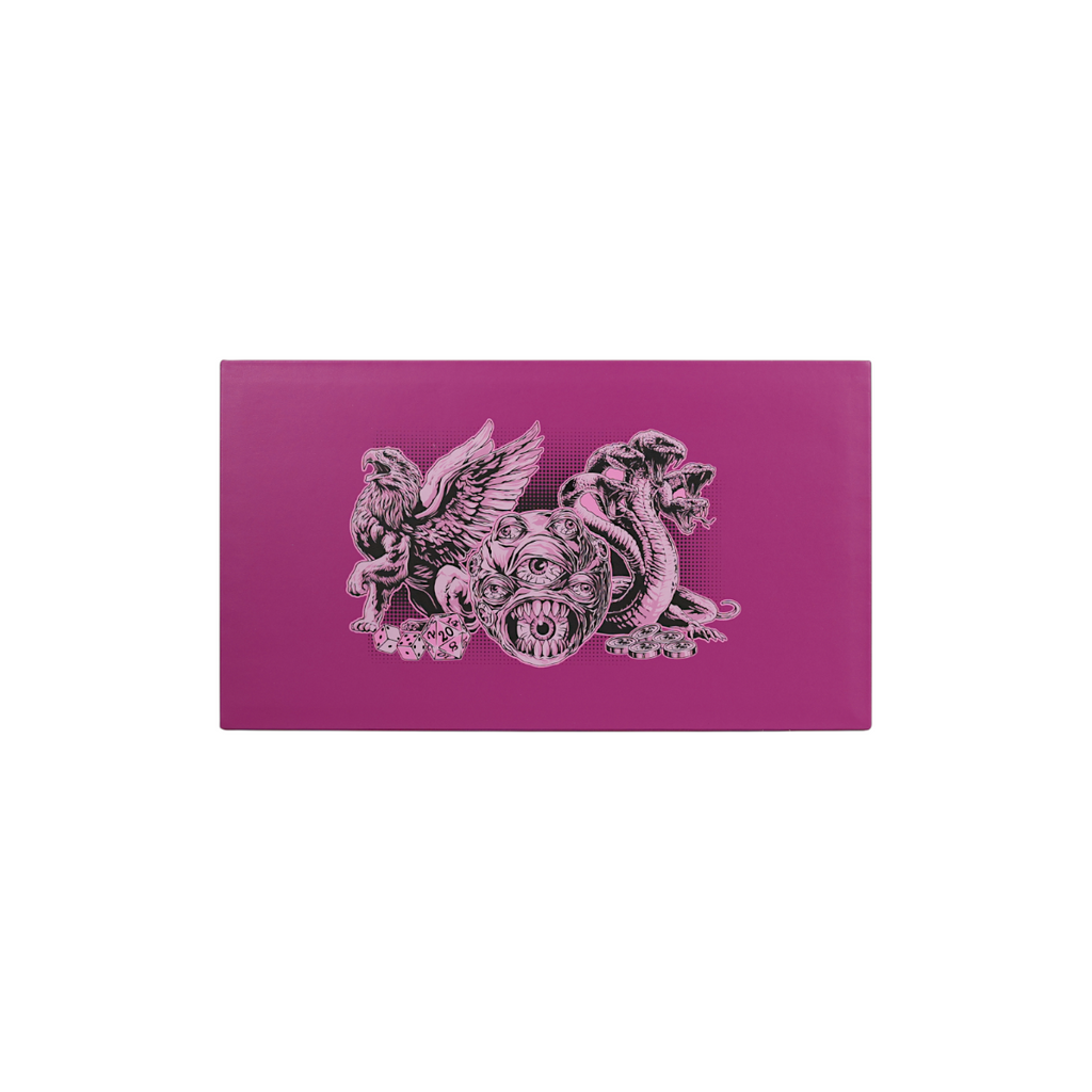 Lets Play Games 259026 Essentials Dice Case Maxi Magenta / Rose