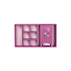 Lets Play Games 259026 Essentials Dice Case Maxi Magenta / Rose