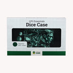 Lets Play Games 259023 Essentials Dice Case Slate / Lich green