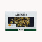 Lets Play Games 259017 Essentials Dice Case Vibrant Blue / Brass