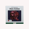 Lets Play Games 259041 Essentials Dice Arena Deep Blue / Burnt Burgundy