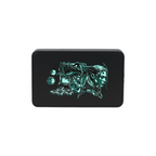 Lets Play Games 259023 Essentials Dice Case Slate / Lich green