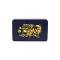 Lets Play Games 259017 Essentials Dice Case Vibrant Blue / Brass