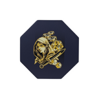 Lets Play Games 259038 Essentials Dice Arena Vibrant Blue / Brass