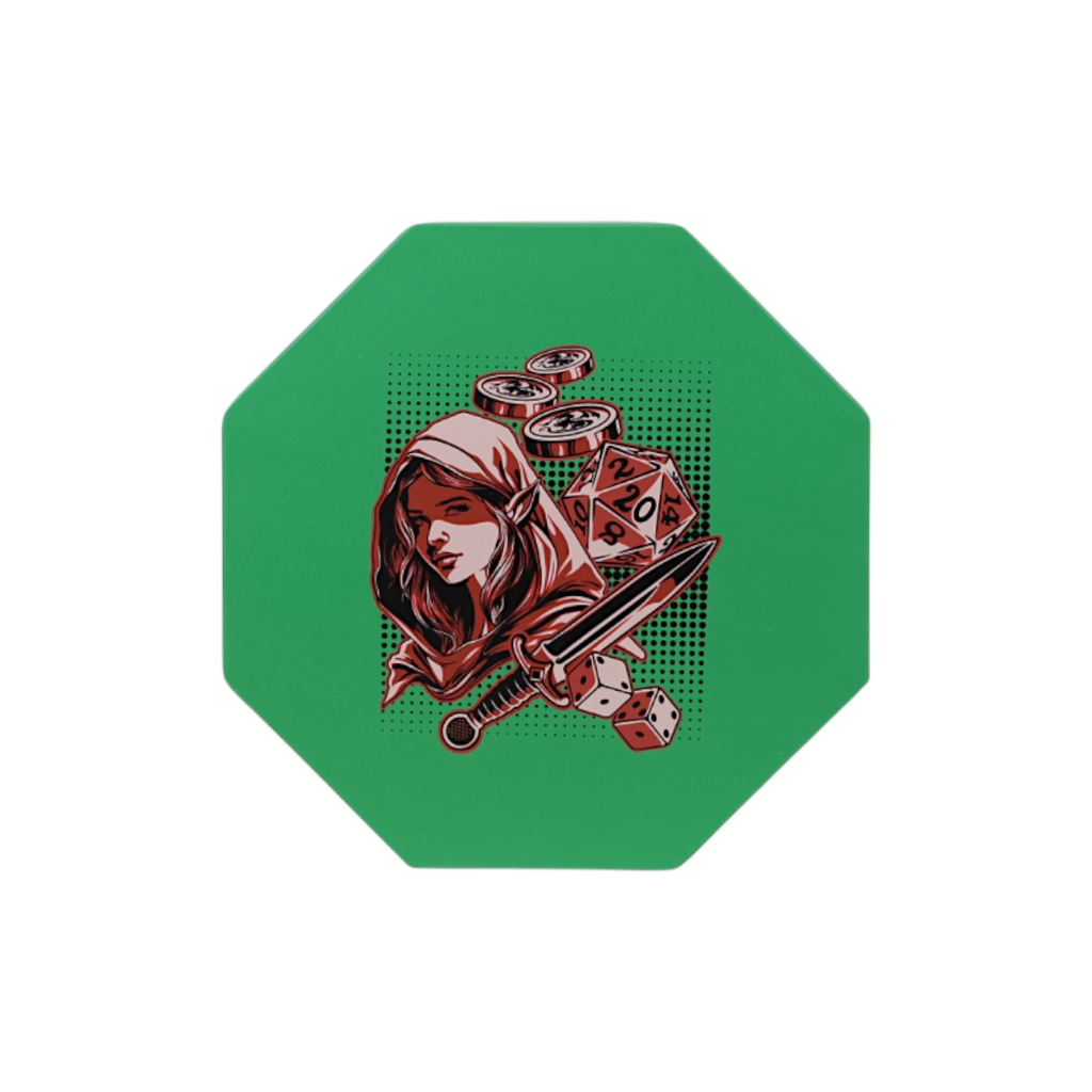 Lets Play Games 259042 Essentials Dice Arena Teal / Crimson
