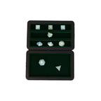 Lets Play Games 259023 Essentials Dice Case Slate / Lich green